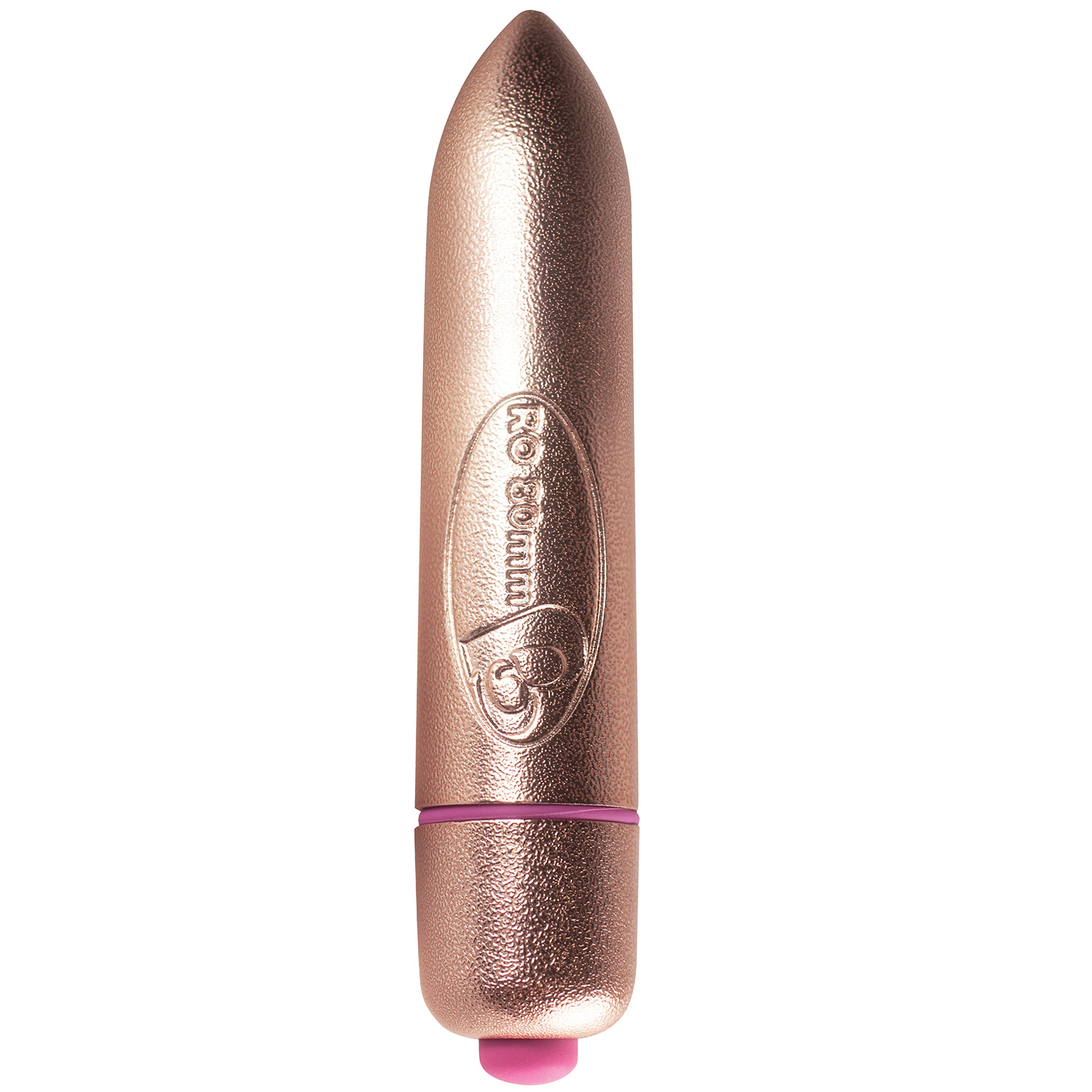 Rocks Off 80mm 7-speed Klitoris Vibrator-Rosa guld