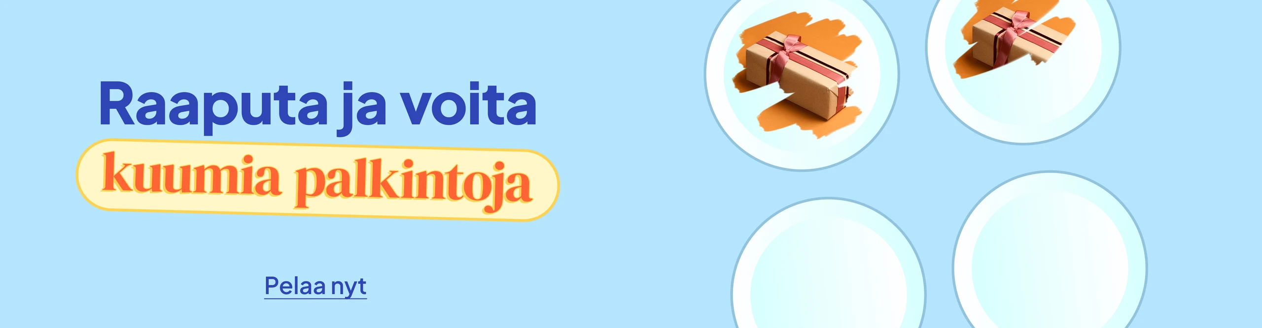 Raaputa ja voita kuumia palkintoja desktop