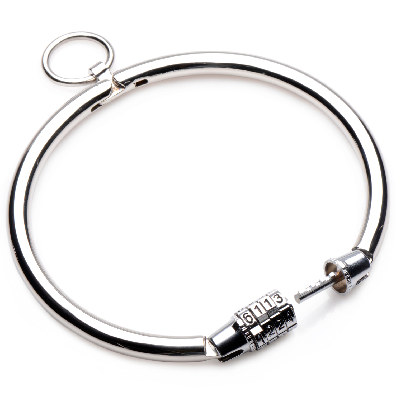 Master Series Collier de Soumis avec Cadenas à Code 1