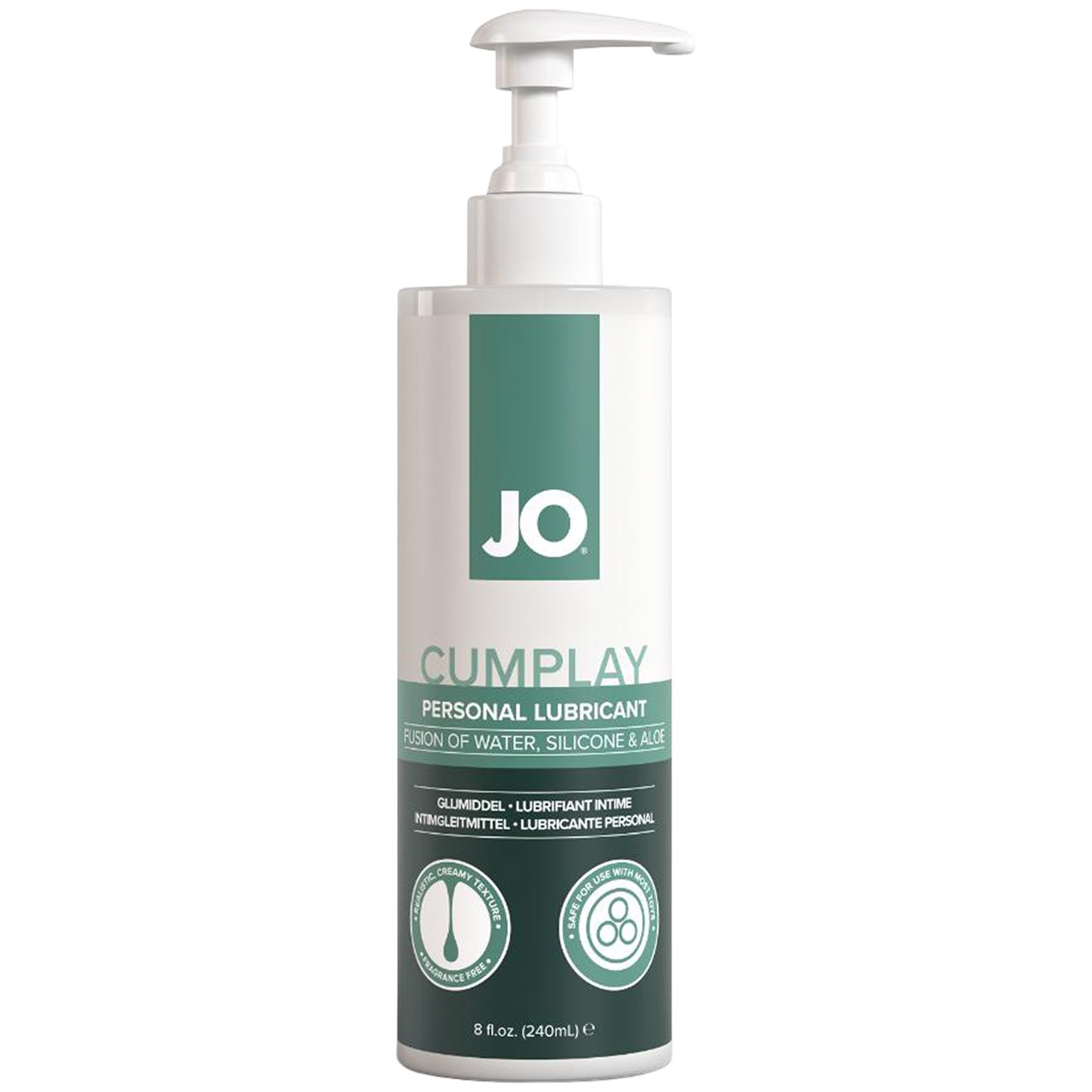 System JO Cumplay Glidecreme 240 ml - White System JO Cumplay Glidecreme 240 ml - White