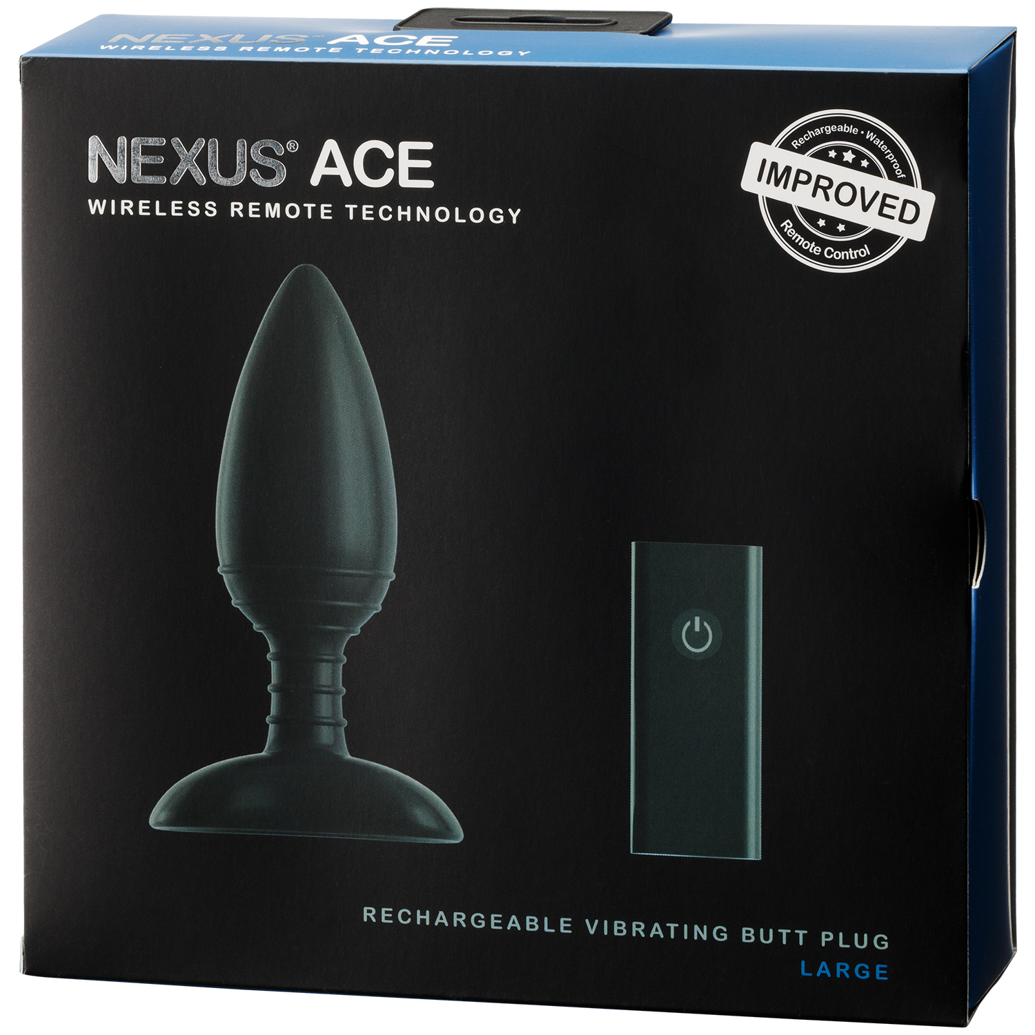 Nexus Ace Ferngesteuerter Anal Vibrator Large 14 cm