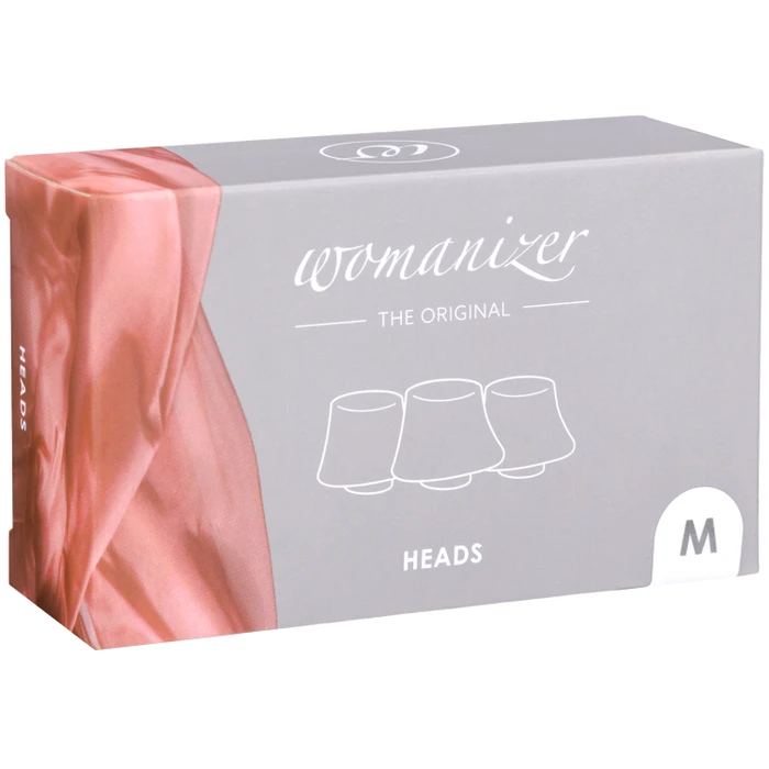Womanizer Silicone Replacement Heads 3 Pack Medium var 1