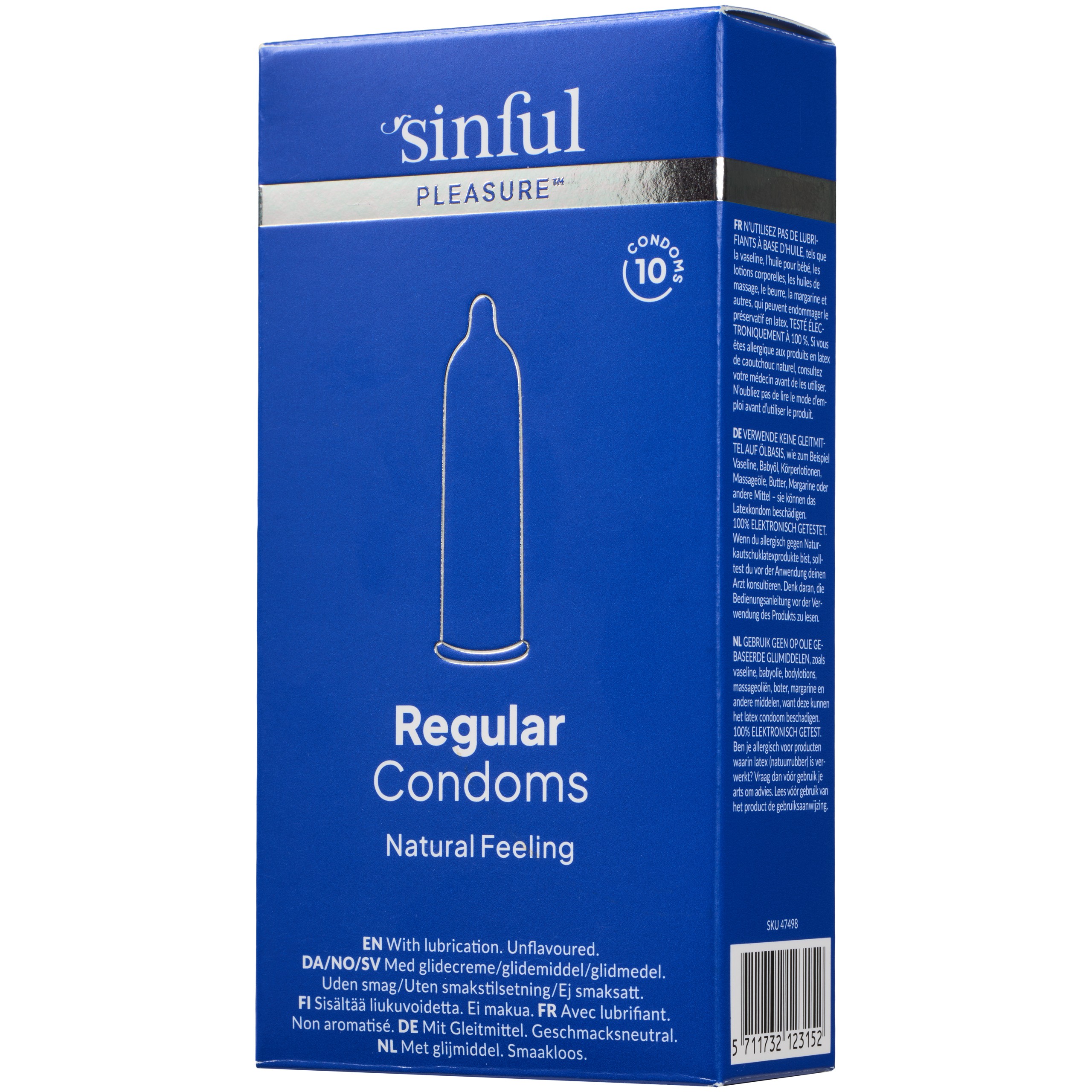 Sinful Pleasure Regular Condoms 10 pcs var 1