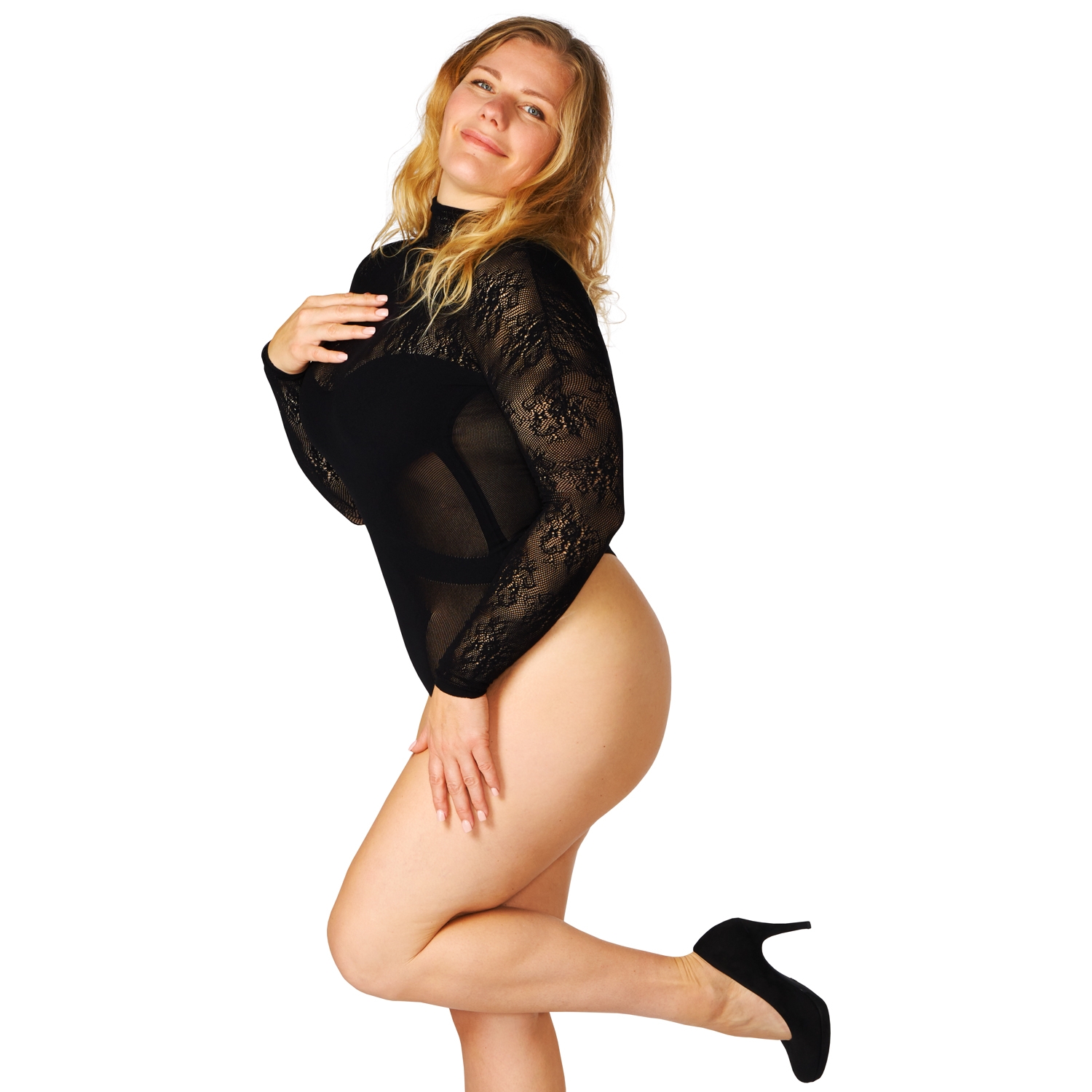 NORTIE Blossom Esme Bodystocking Plus Size 1