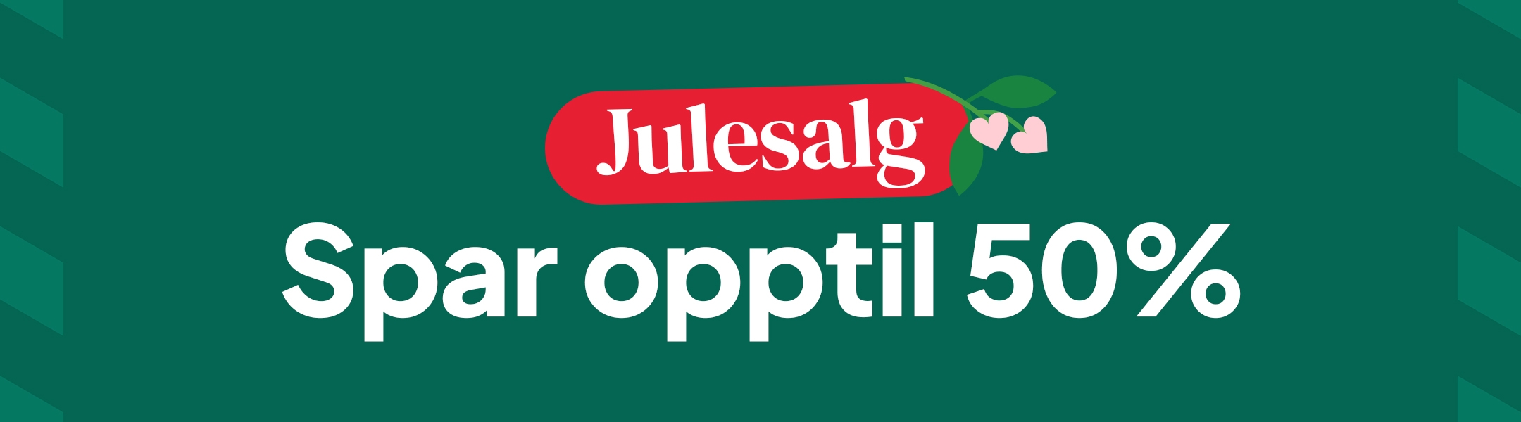 Julesalg - Spar opptil 50% mobile