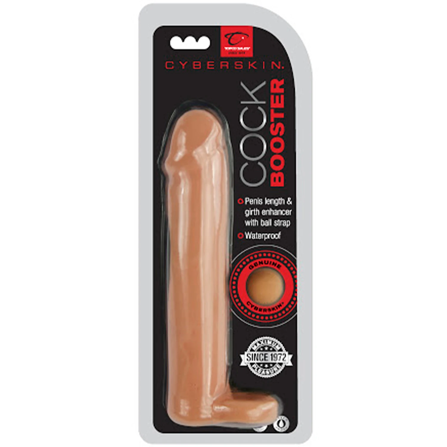 Topco CyberSkin Cock Booster 5 cm Ekstra Penisholkki 1