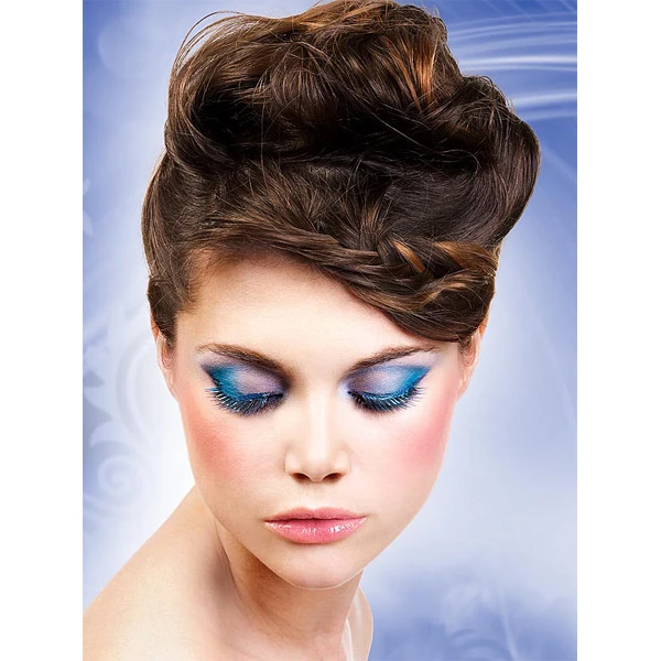 Baci Deluxe Øjenvipper Blå-Sort var 1