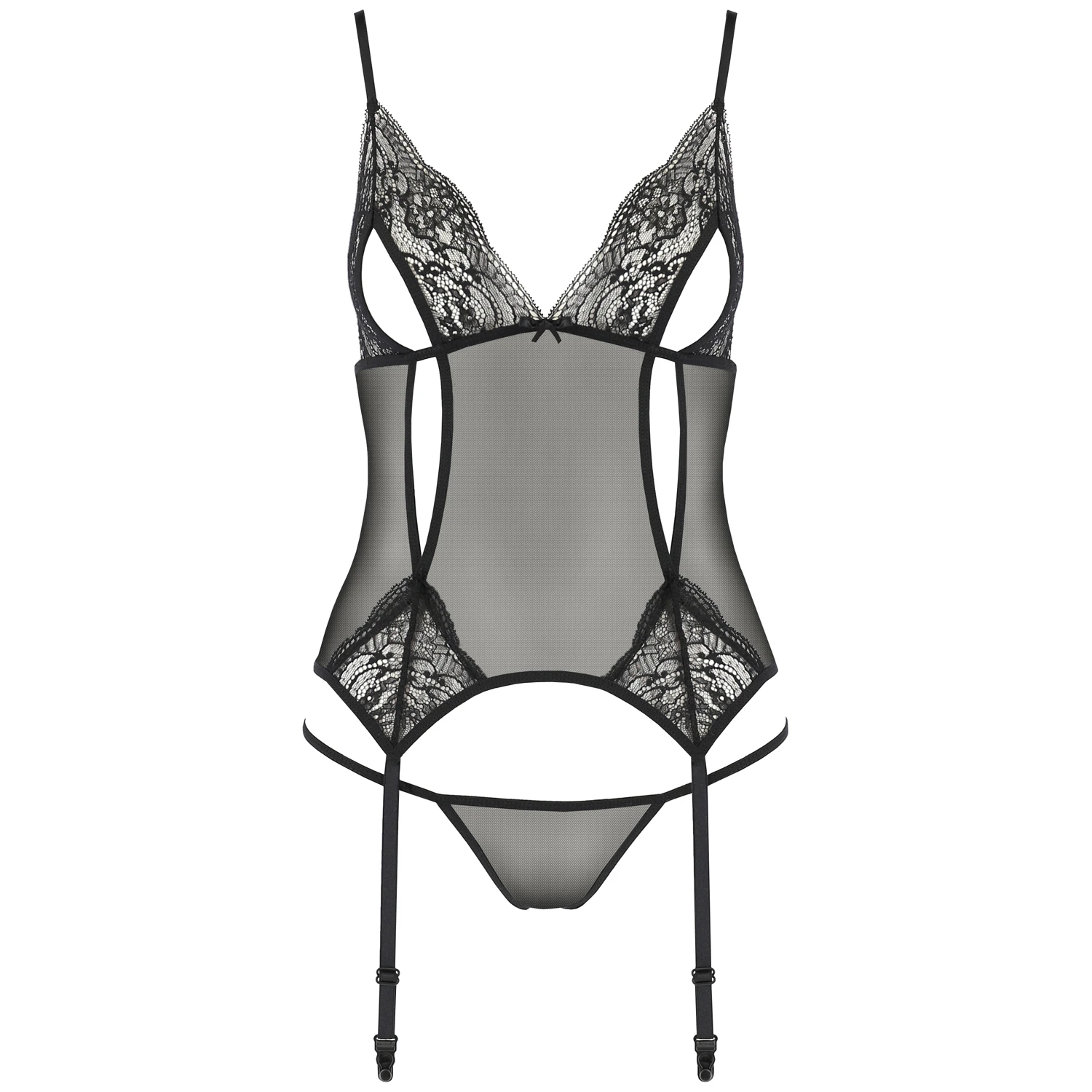 Avanua Vendi Peekaboo korsett-set med Höfthållare Plus Soze 2