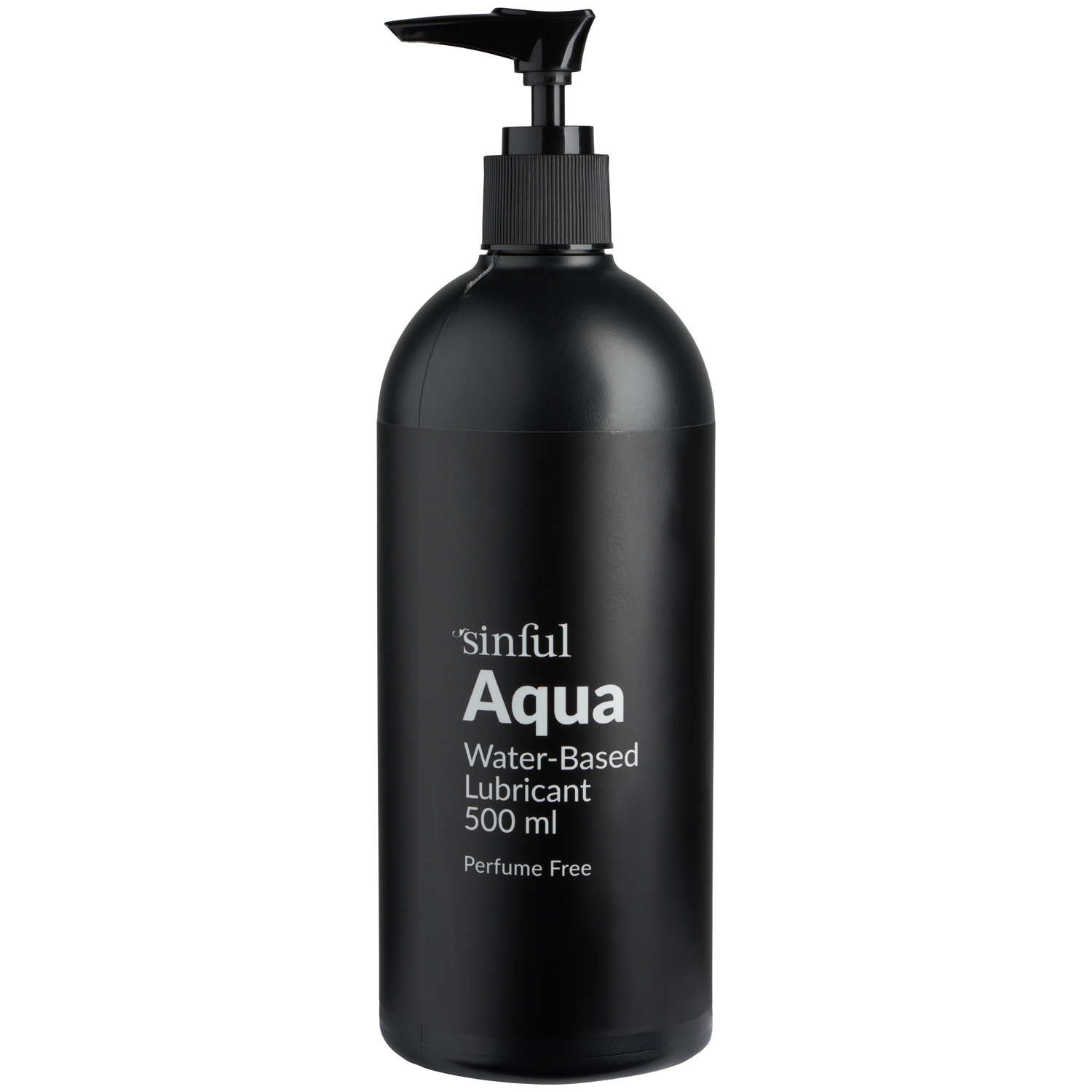 Sinful Aqua Vandbaseret Glidecreme 500 ml - Clear