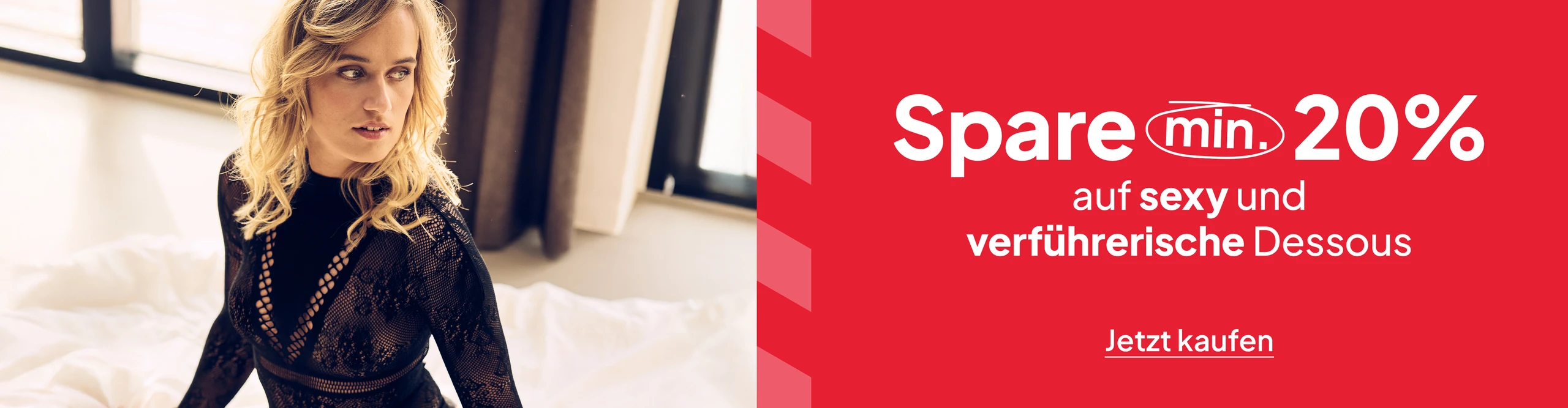 Spare min. 20% auf sexy und verführerische Dessous desktop