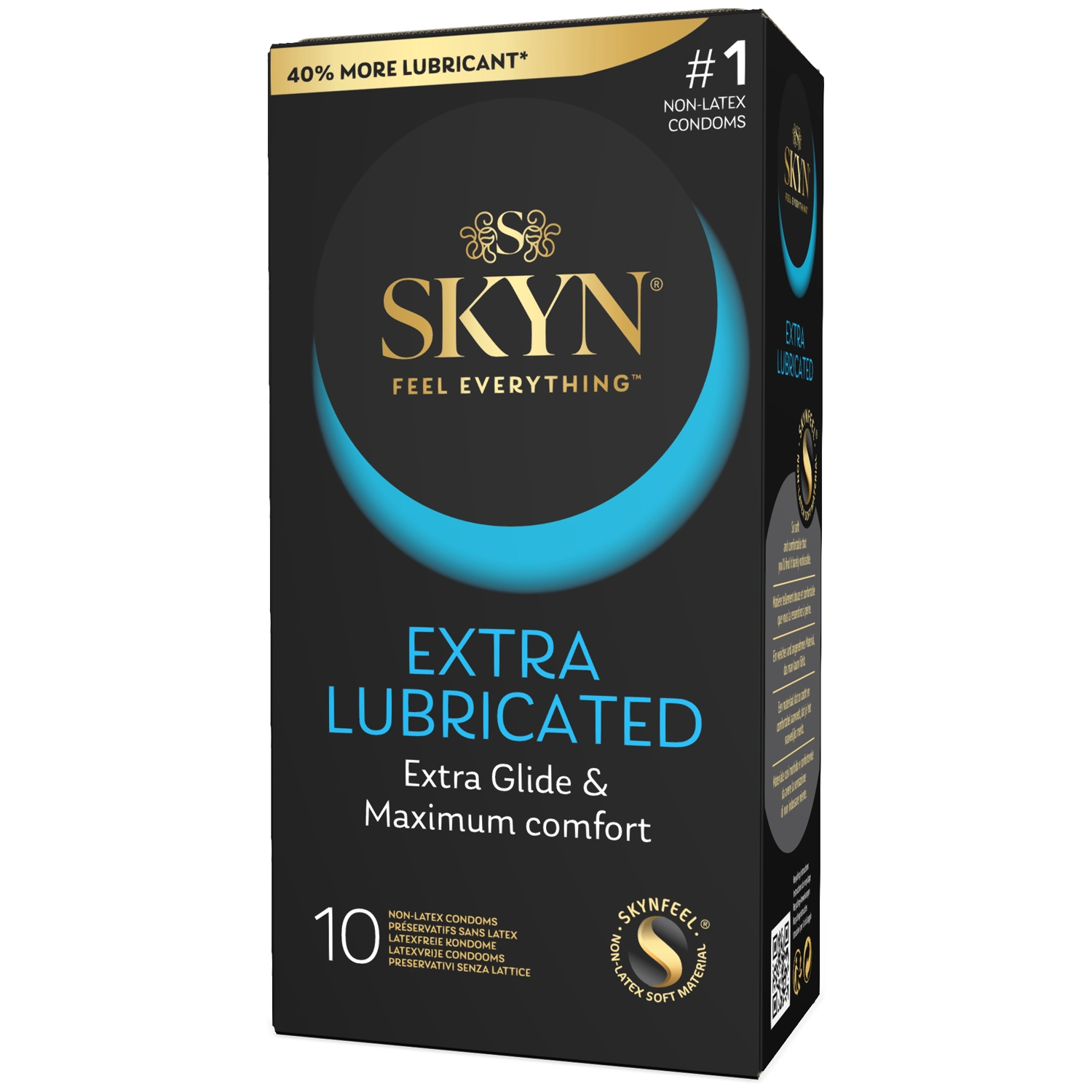 SKYN Extra Lube Latexfri Kondomer 10 stk - Klar