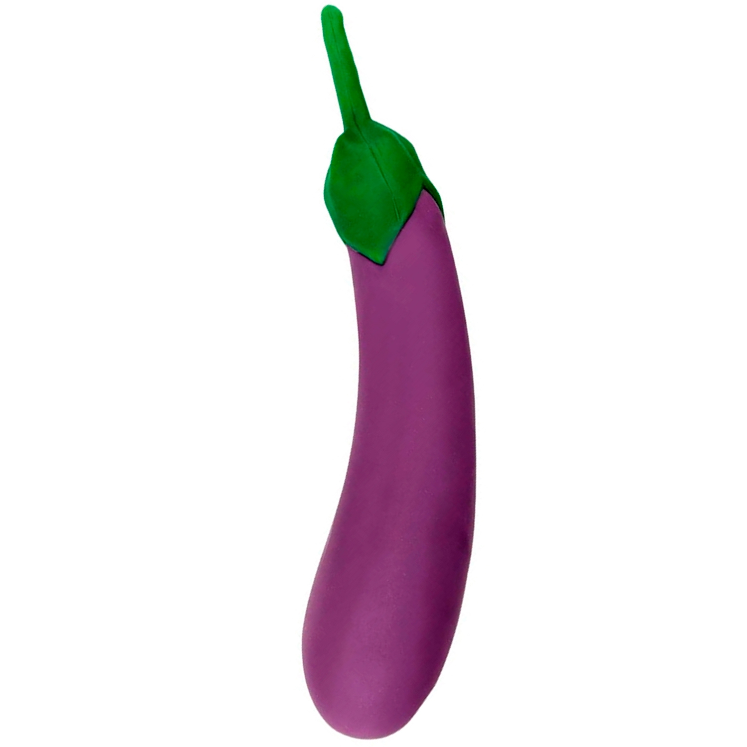 Gemüse The Eggplant Dildo Vibrator - Purple