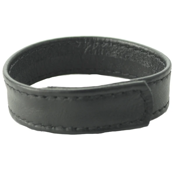 Spartacus Læder Penisring med Velcro var 1