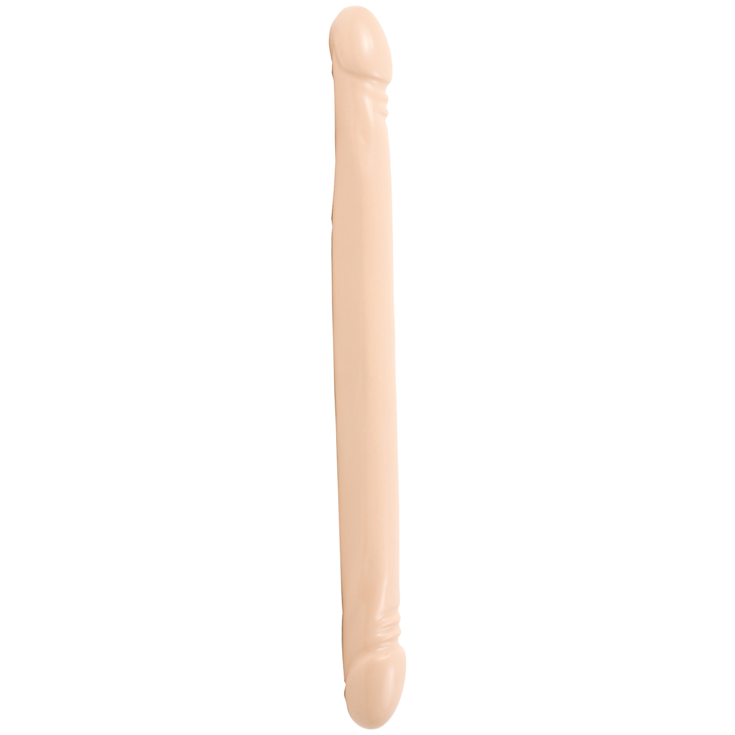 Doc Johnson Double Header Dong Smooth 45 cm - Nude thumbnail