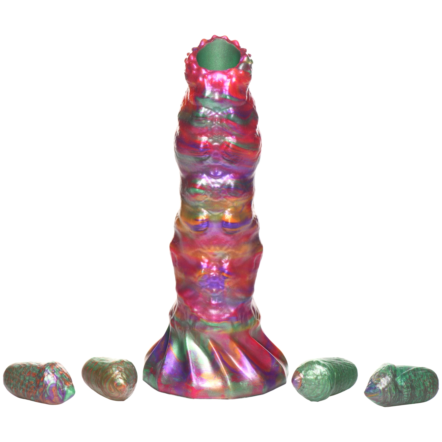 Larva Ovipositor Gode en Silicone avec Œufs 23 cm 2