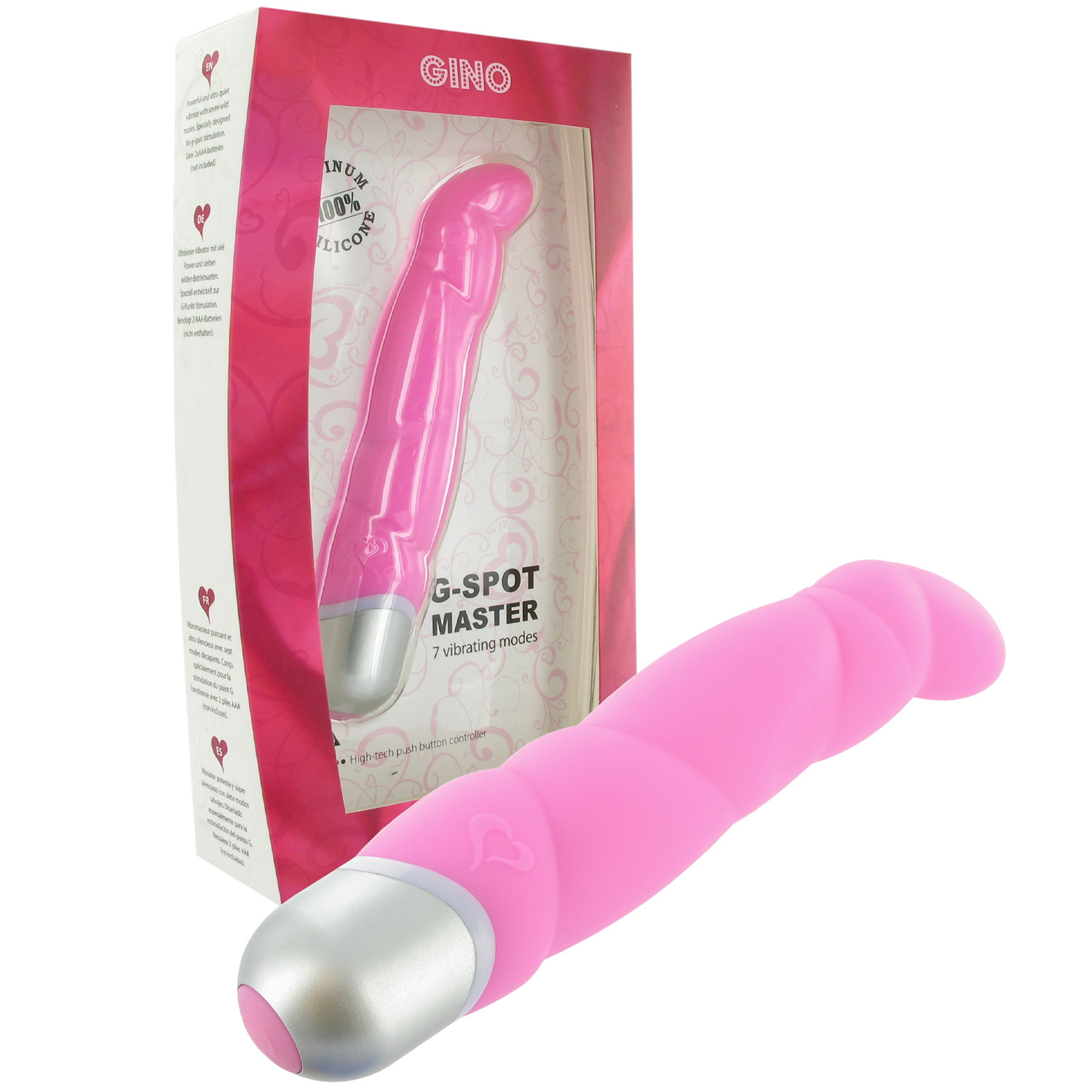 Feelztoys Gino Dildo Vibrator 1