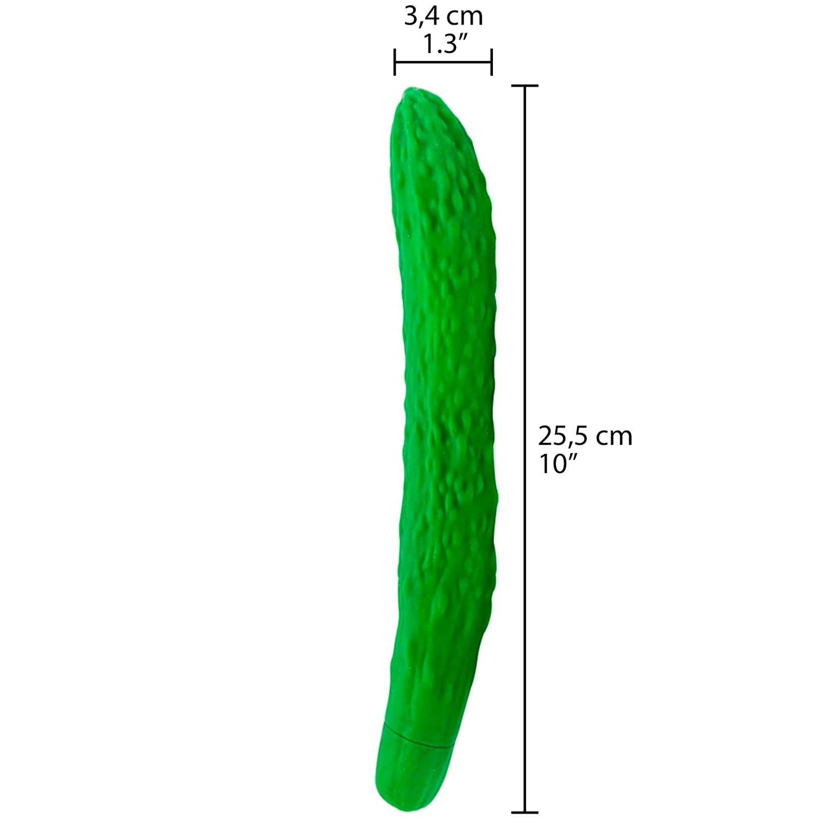 Gemüse The Cucumber Dildo Vibrator 10 Inch 1