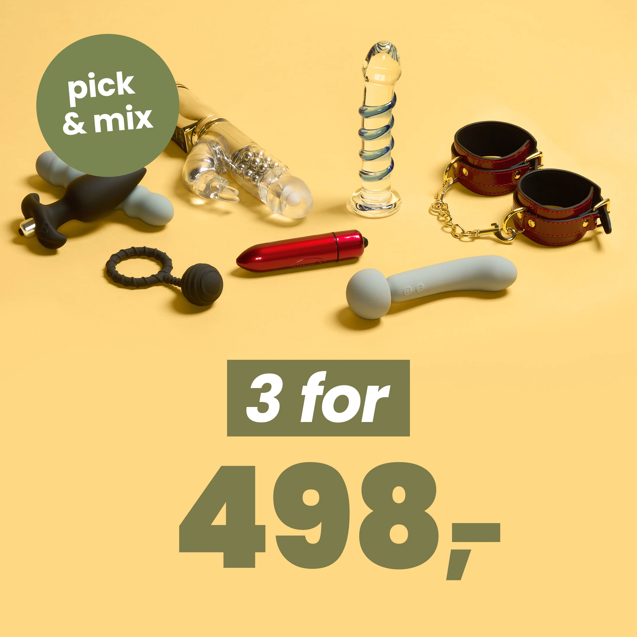3 for 498kr. mobile