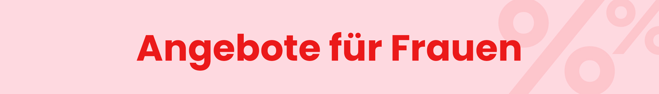 Angebote für Frauen mobile