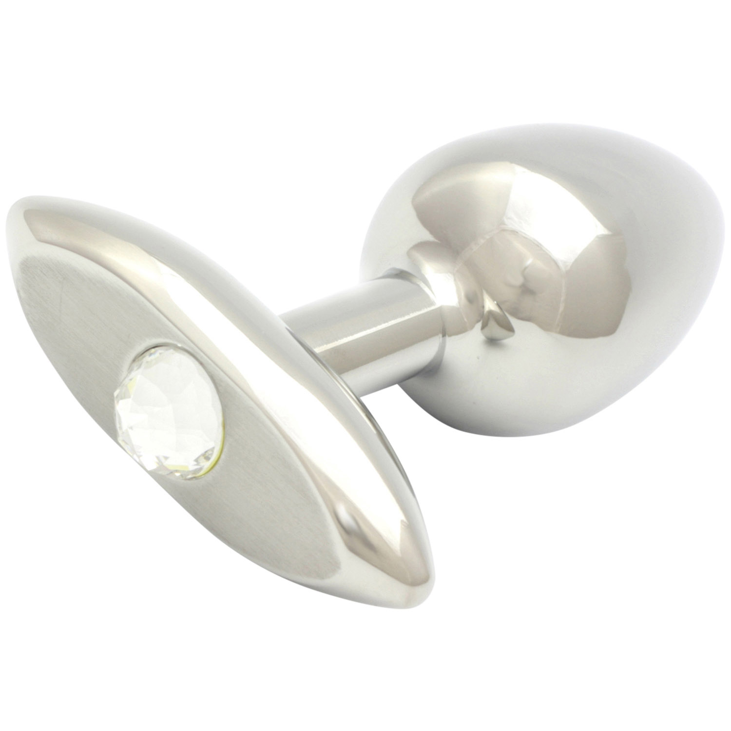 Rosebuds Cristal Plug Medium - Silver