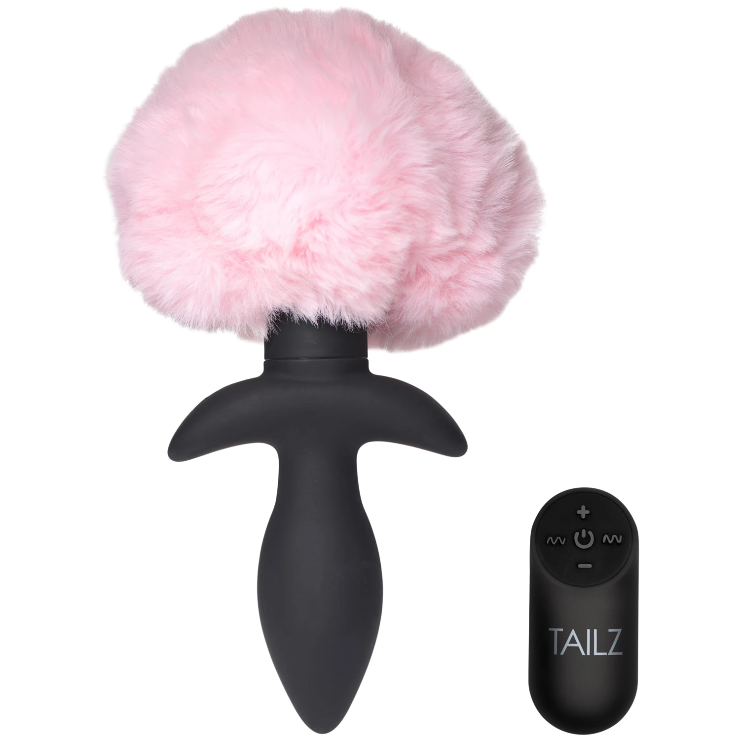 Tailz Wagging Bunny Tail Fjernbetjent Vibrerende Butt Plug var 1