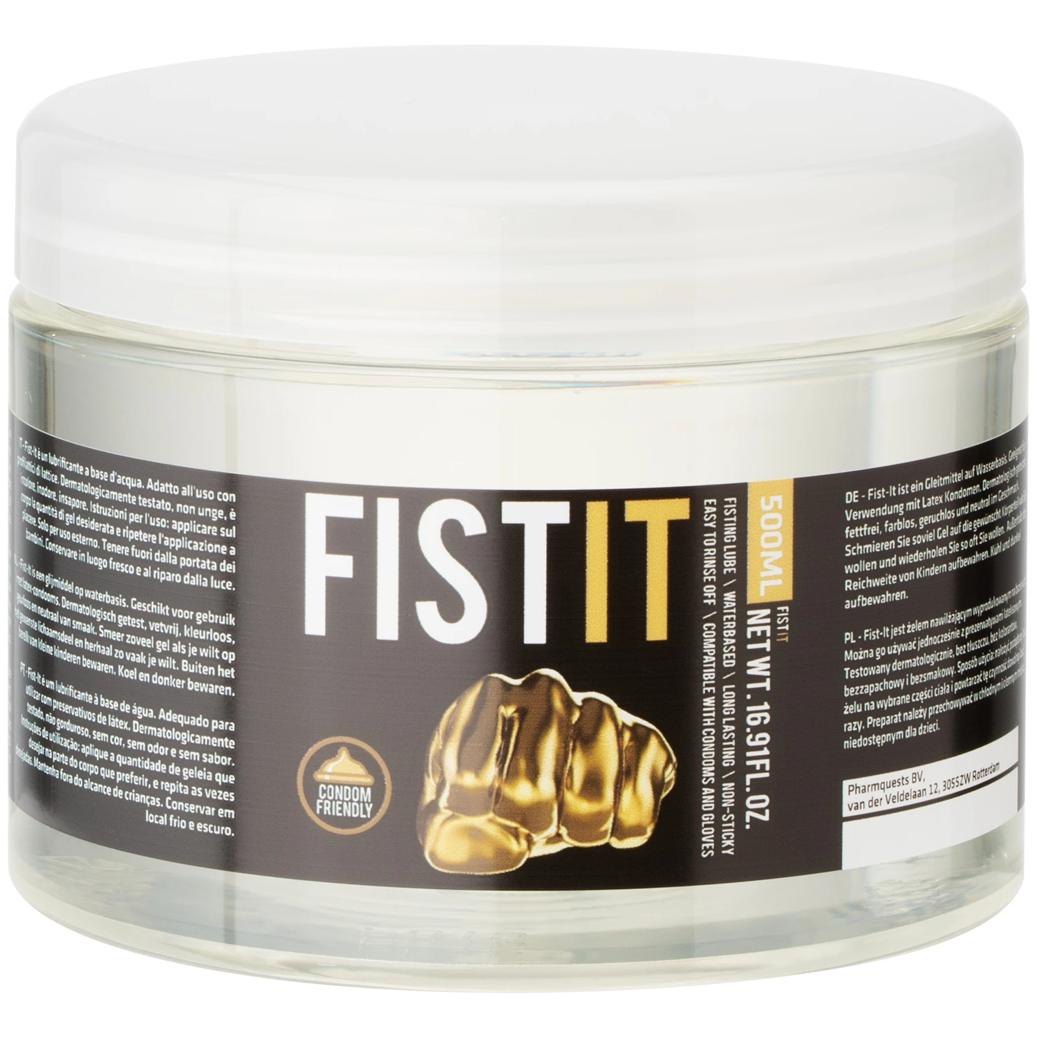 Fist It Vandbaseret Glidecreme 500 ml var 1