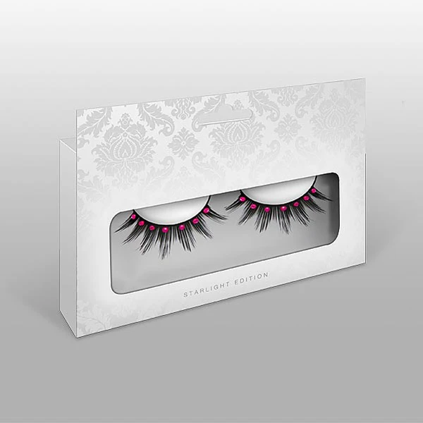 Baci Øjenvipper Glamour Sort/Pink 1