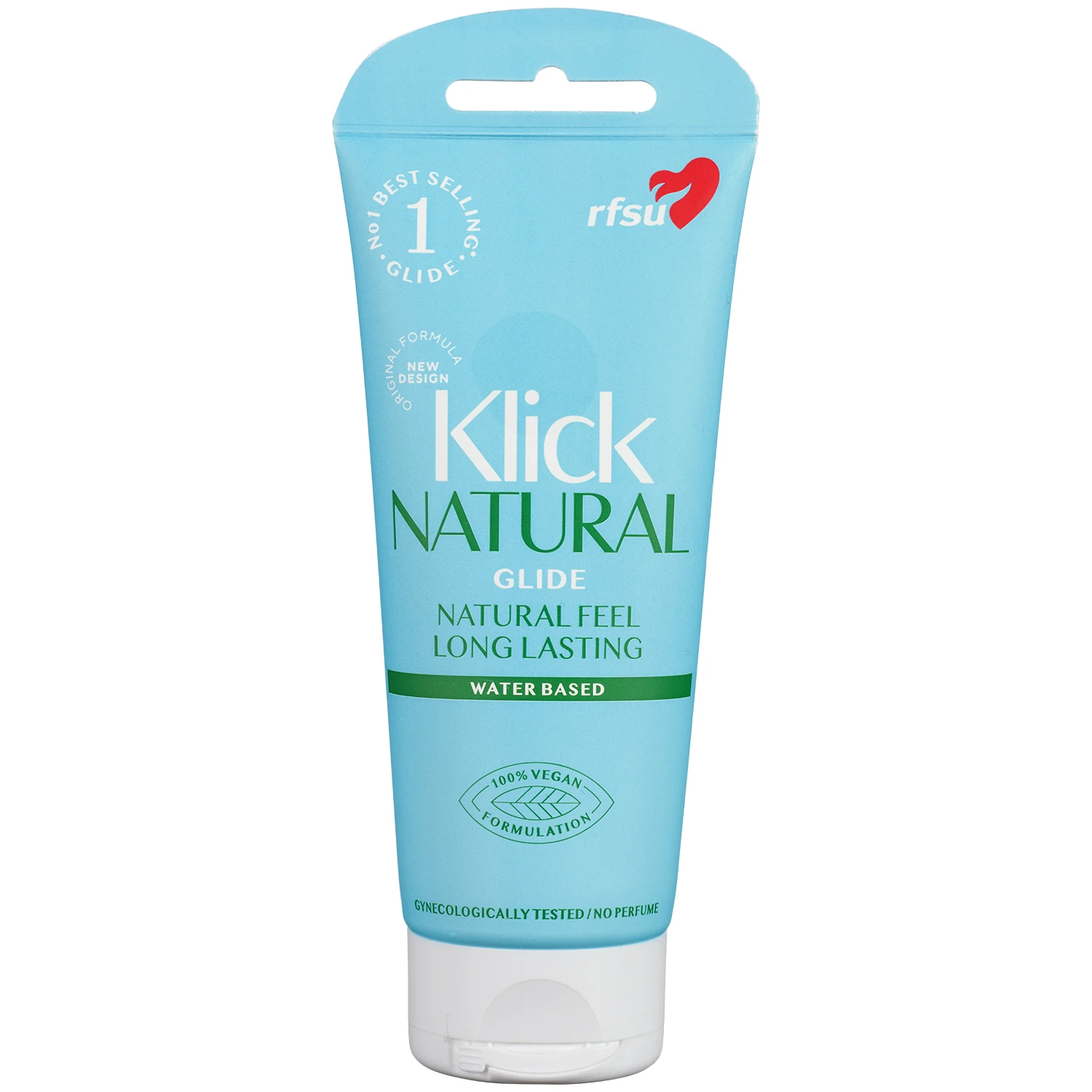 RFSU Klick Natural Glide Vesipohjainen Liukuvoide 100 ml var 1