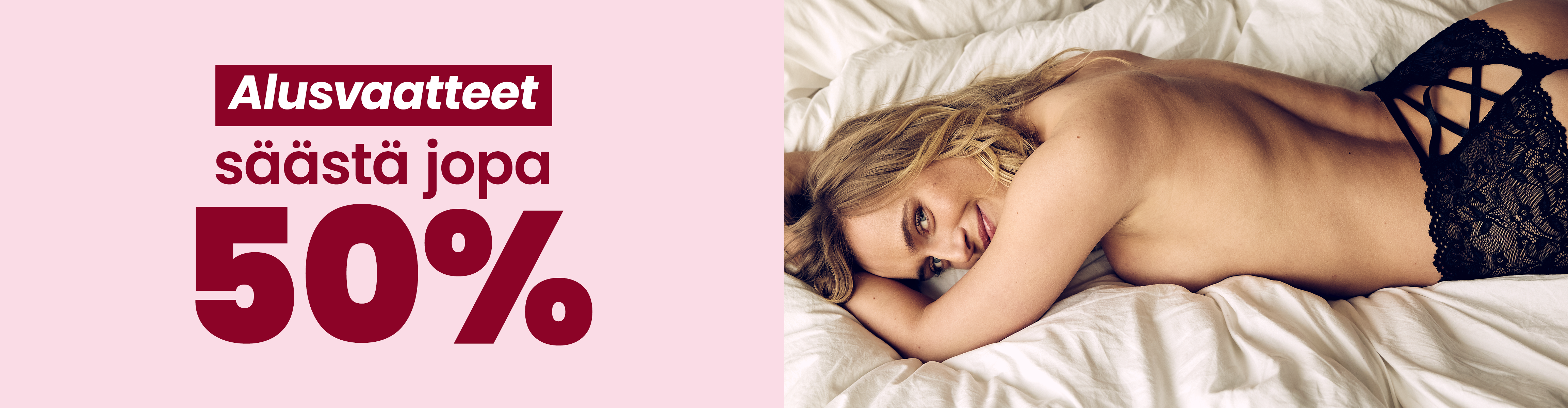 Alusvaatteet - Säästä jopa 50% desktop