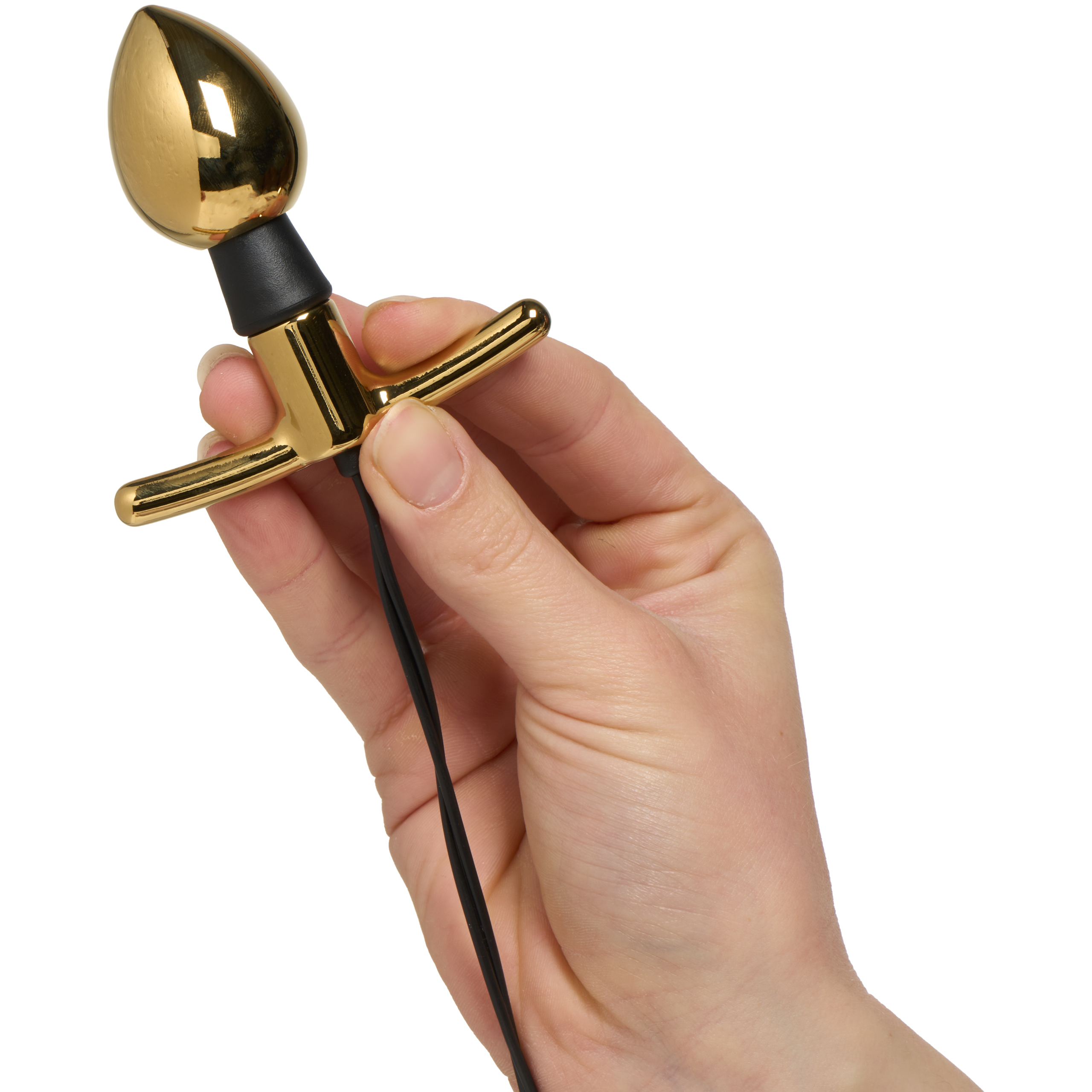 DG-Lab Bi-Polar Electro Plug Goud var 2