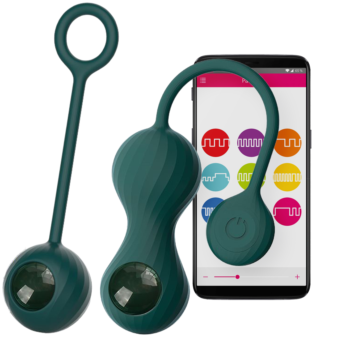 Magic Motion Crystal Duo Vibrating Kegel Set var 1