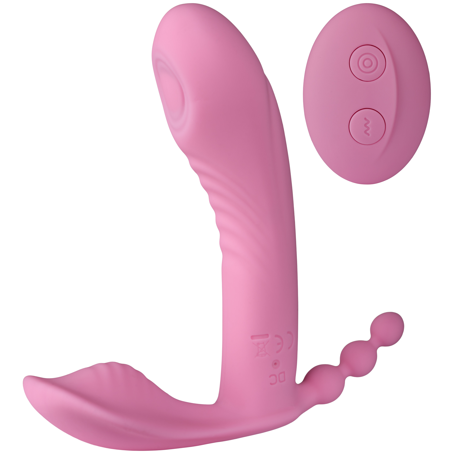 Sinful Triple Pleasure Fjernbetjent G-punkts Vibrator - Pink