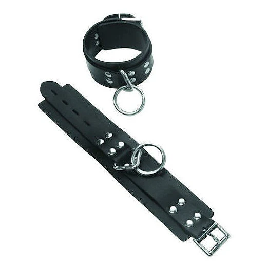 Spartacus Låsbare Ankel Manchetter Gummi var 1