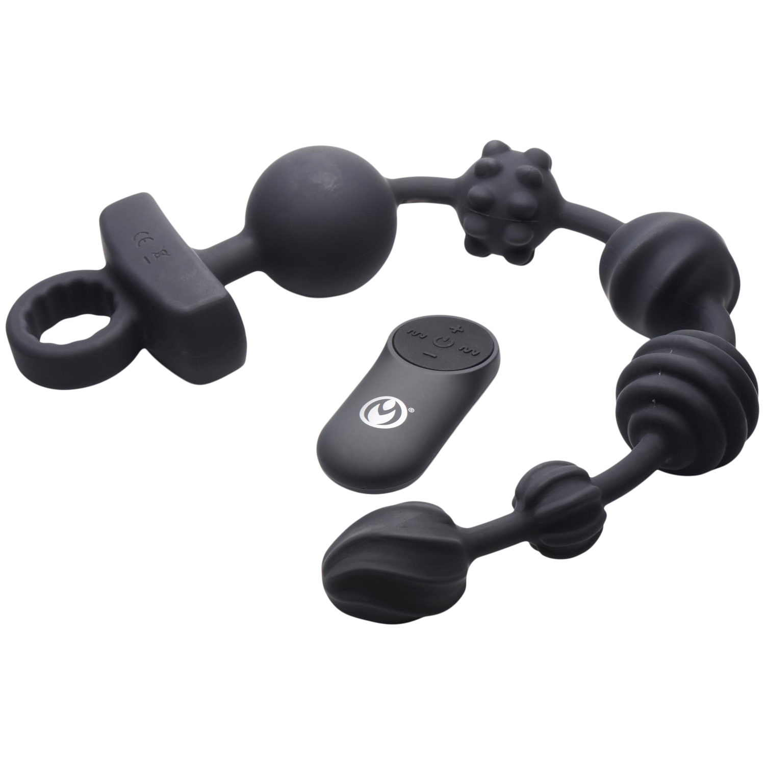 Dark Rattler Perles Anales Vibrantes 40 cm 2