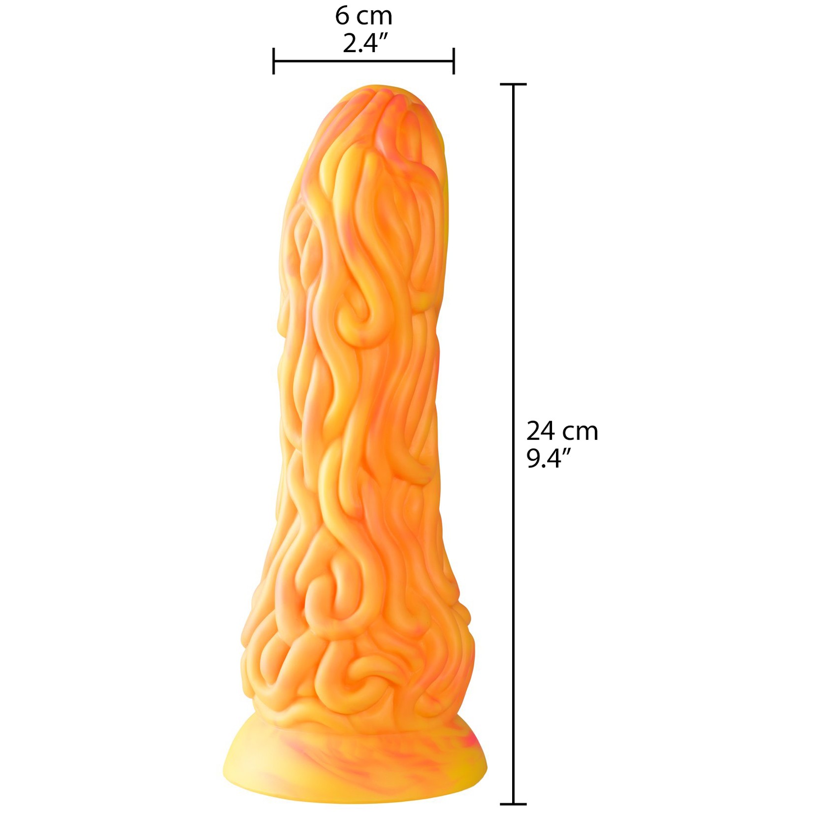 Hismith Fantasy Tangled Monster KlicLok Dildo 24 cm var 2