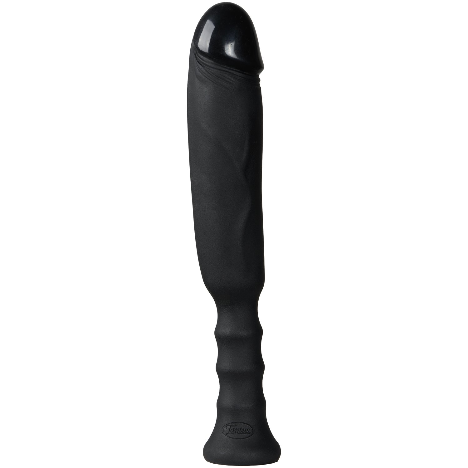 Tantus Anaconda Stor Silikone Dildo med Håndtag 29 cm - Sort