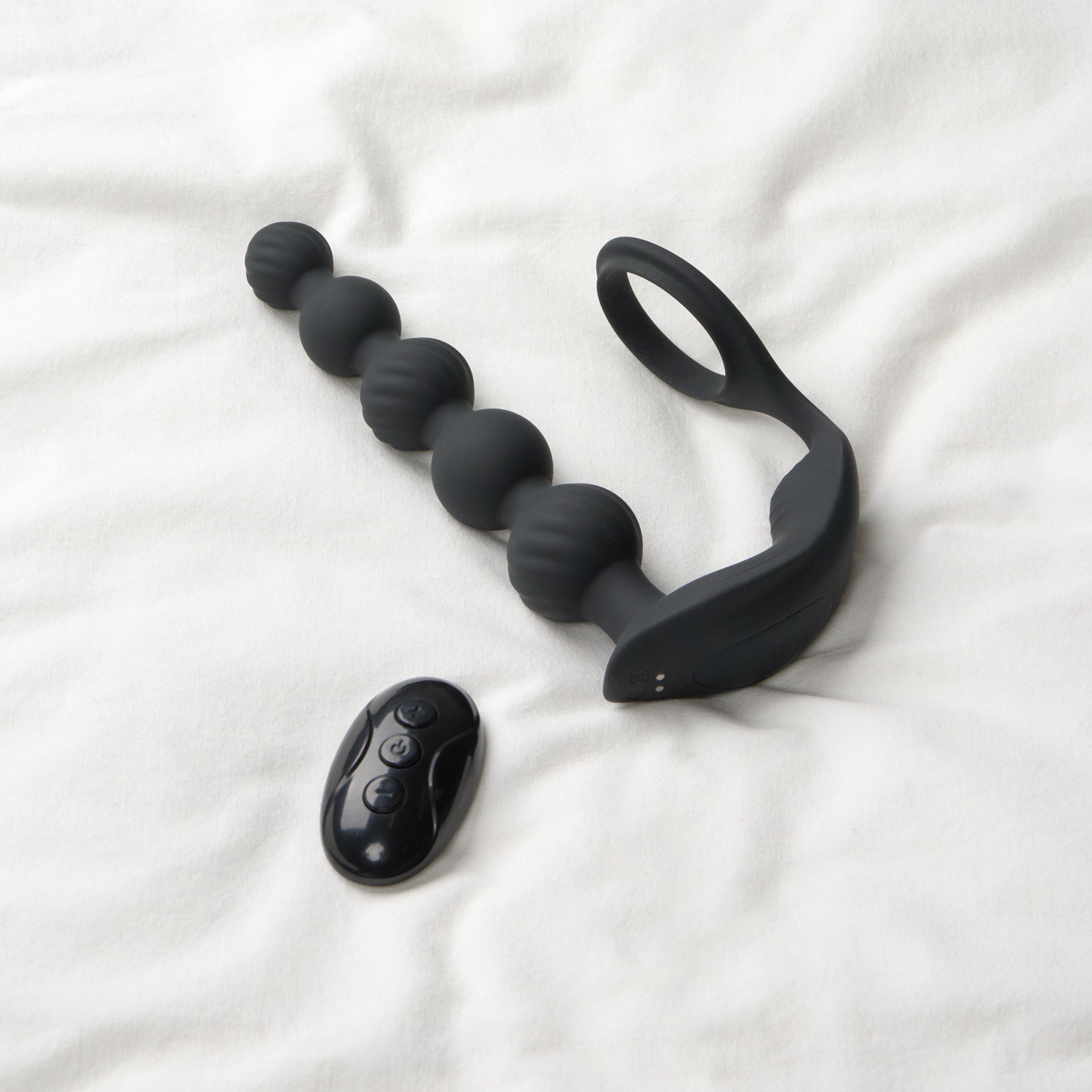 Sinfil Penisring mit Analperlen var 2