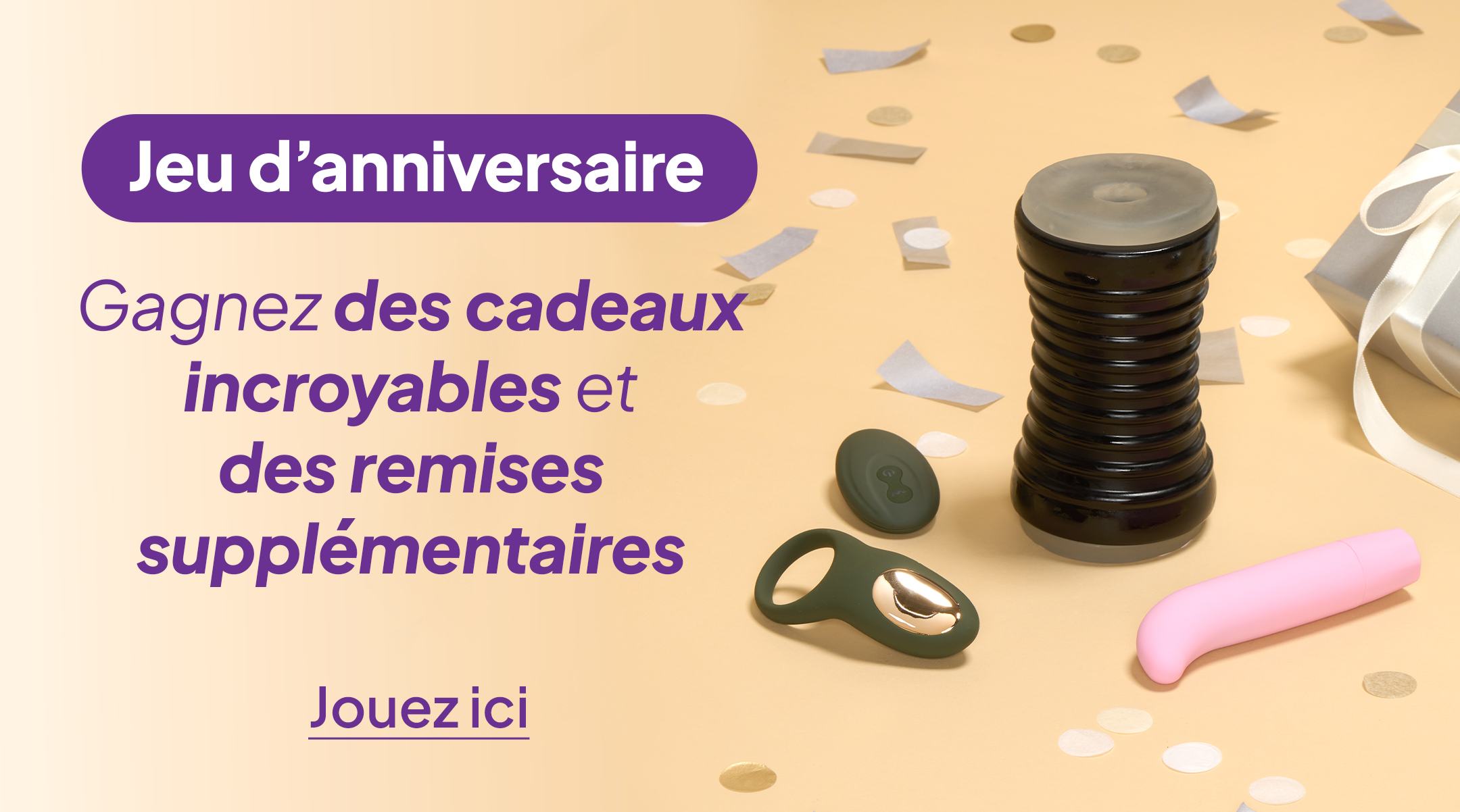 Offre d’anniversaire - Gagnez des cadeaux incroyables et des remises supplémentaires mobile