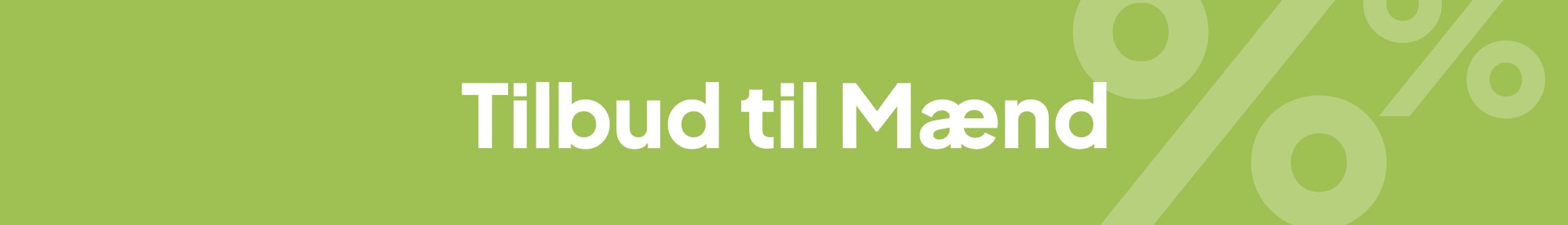 Tilbud til Mænd mobile
