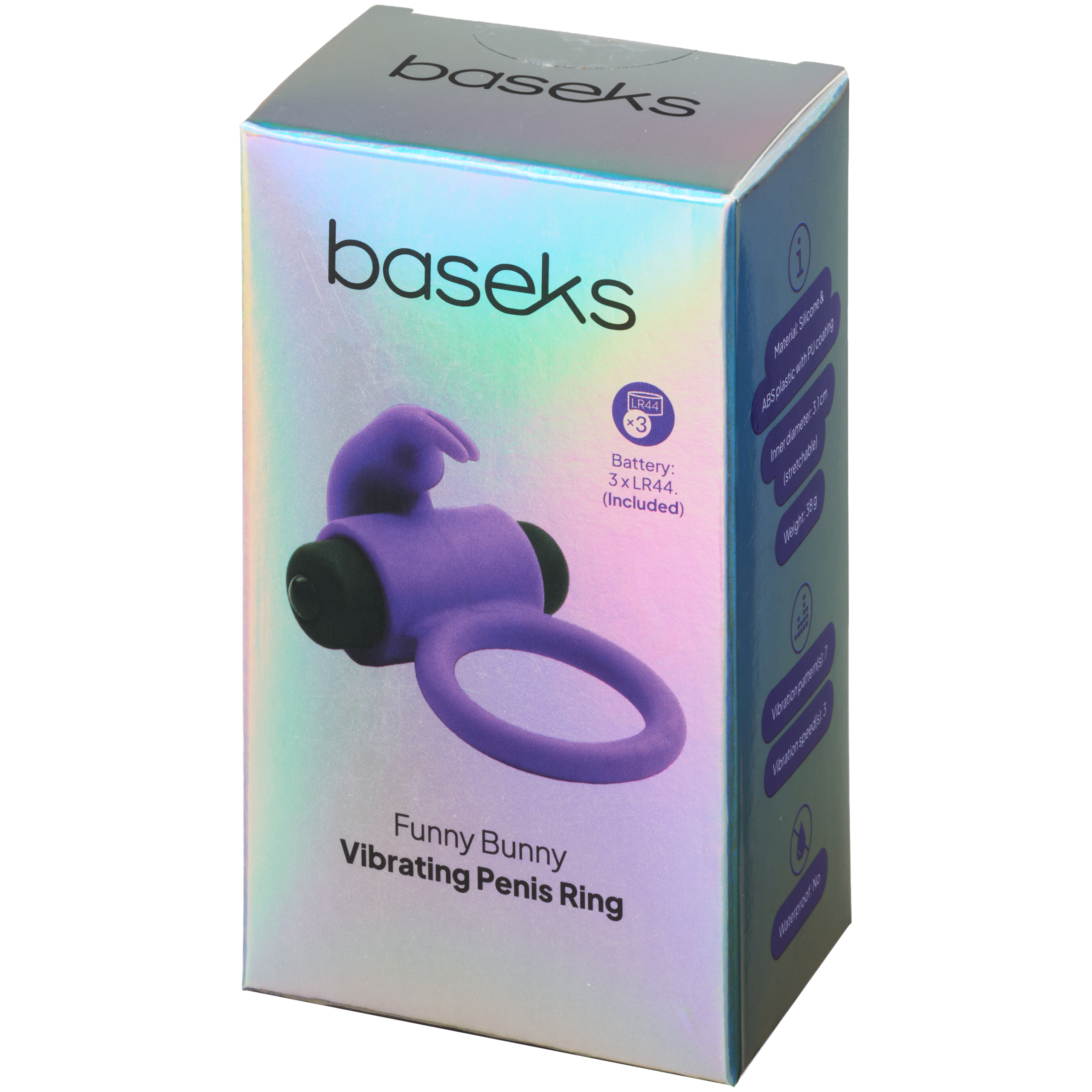 Baseks Funny Bunny Penisring mit 10 Funktionen - Sinful Baseks Funny Bunny Penisring mit 10 Funktionen - Sinful