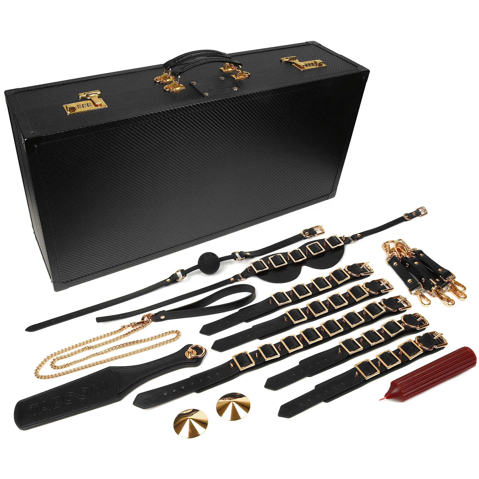 Taboom Masterpiece Bondage Koffer 11-Delig var 2