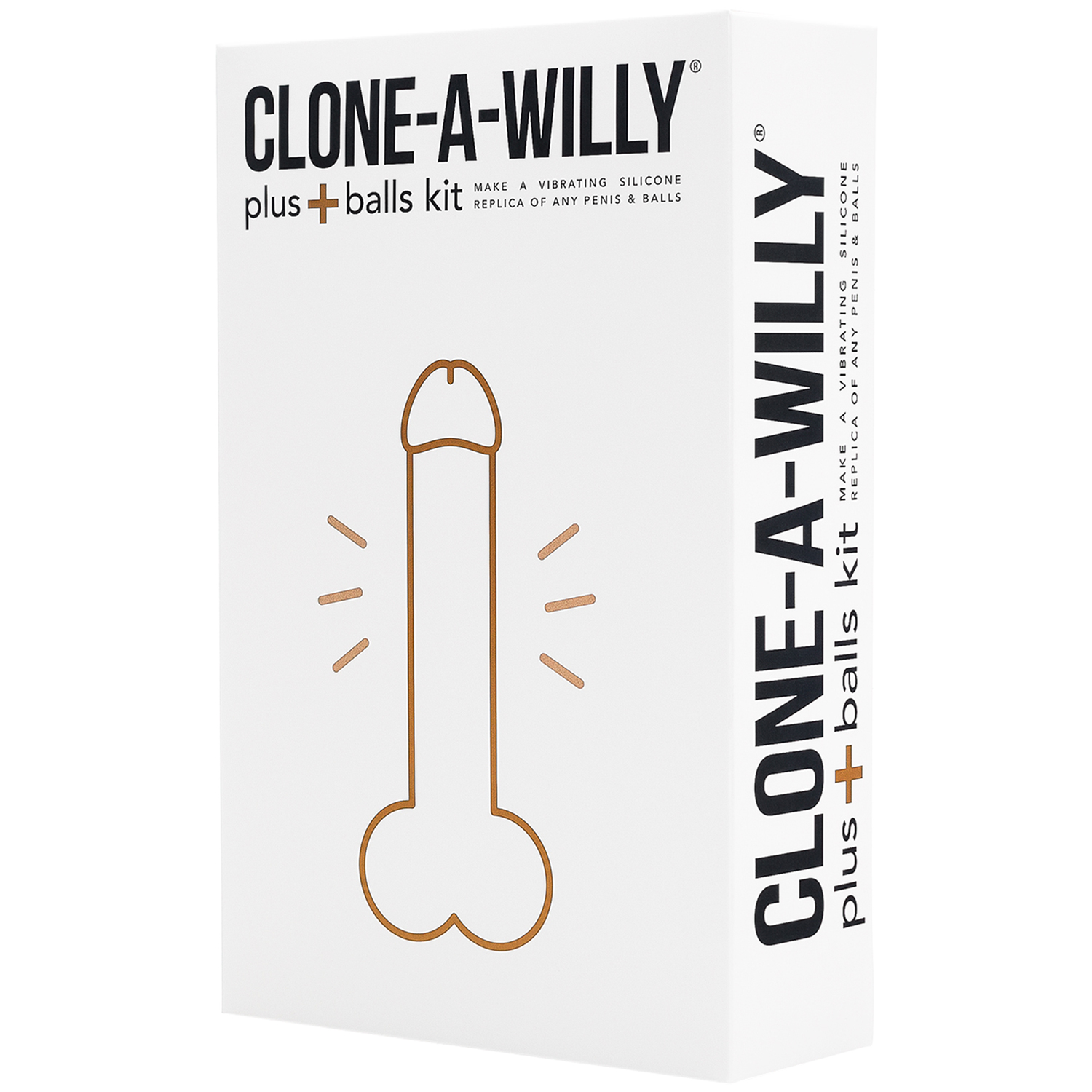 Clone-A-Willy Clone-A-Willy Plus Balls DIY Homemade Dildo Clone Kit Light Tone - Beige