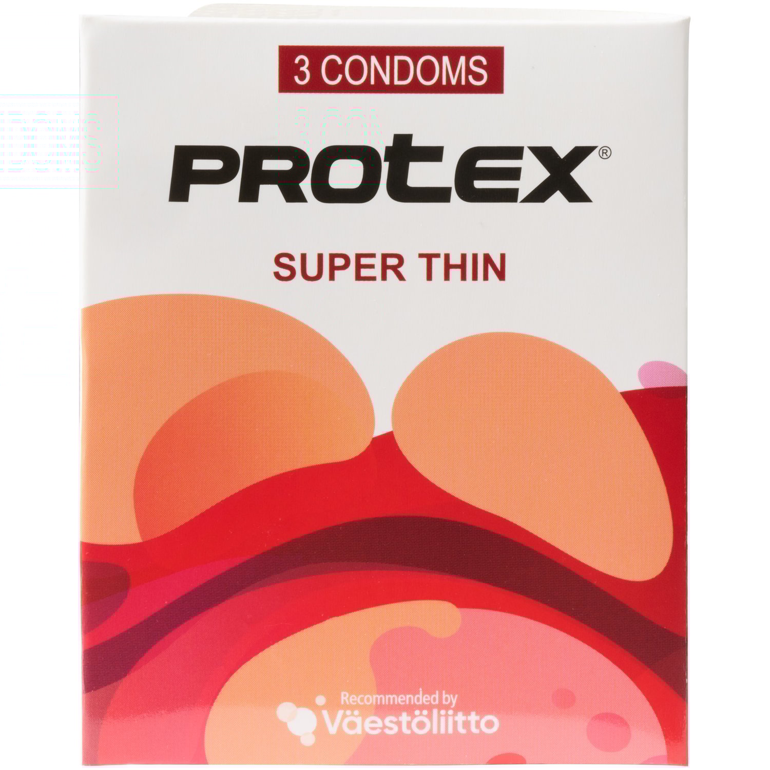Protex Super Thin Kondomer 3 stk     - Klar