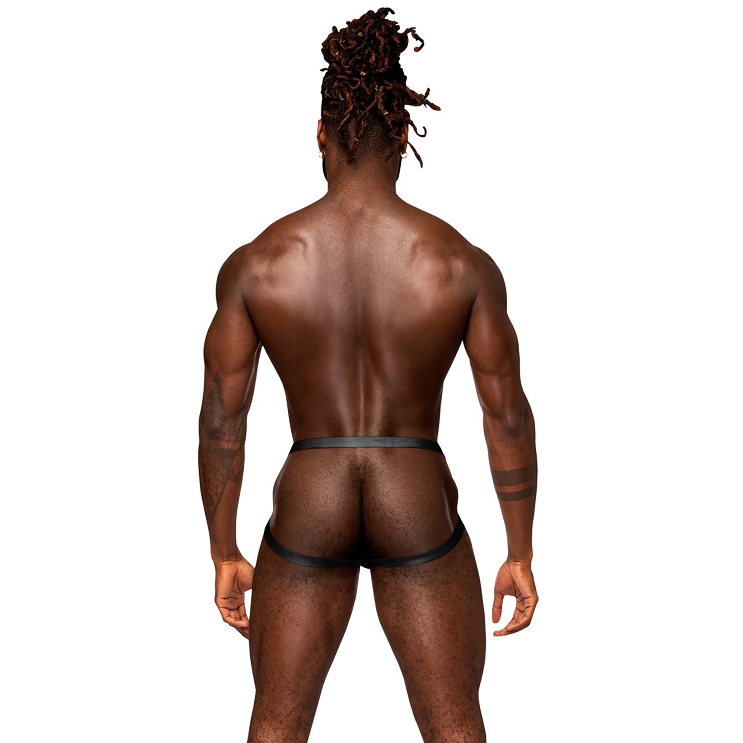 Male Power Ring Jock Strap Noir 2