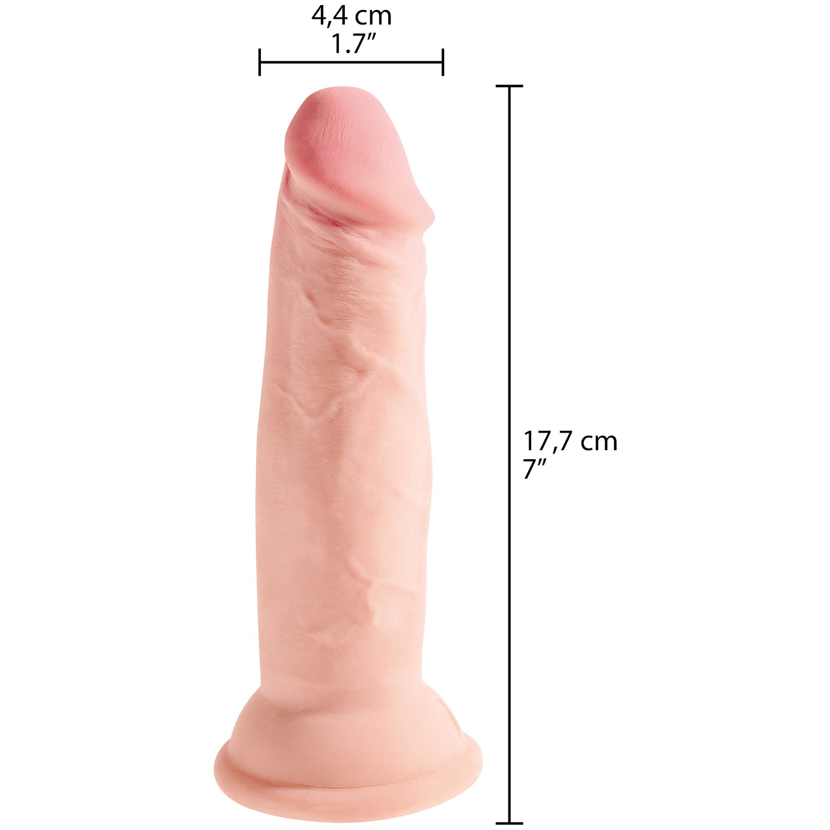 King Cock Plus Triple Density Dildo 17,7 cm 1