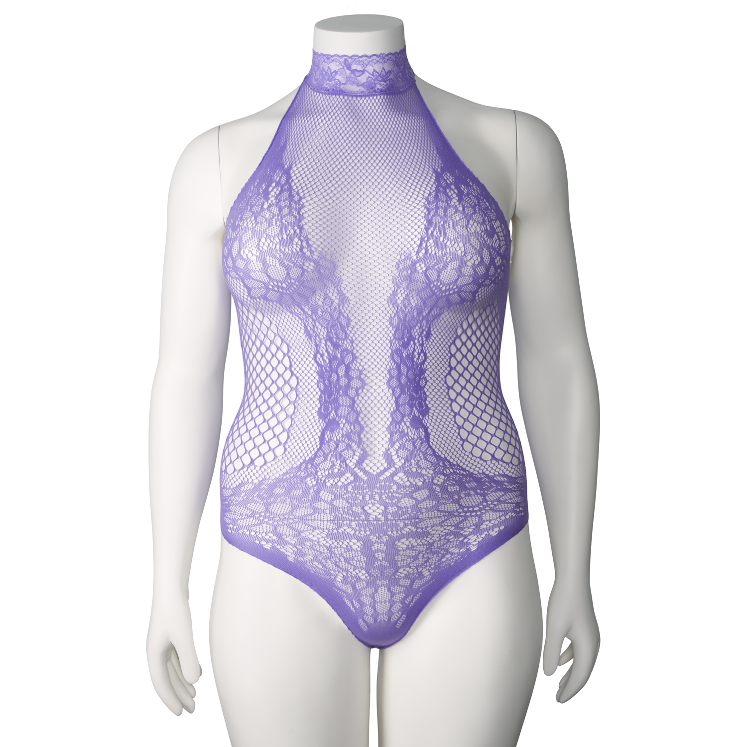 NORTIE Fryd Body Ouvert Very Peri Grande Taille - Purple - plus_size