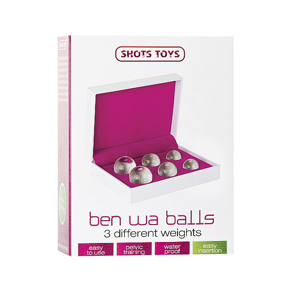 Shots Toys Glas Ben Wa Balls 1