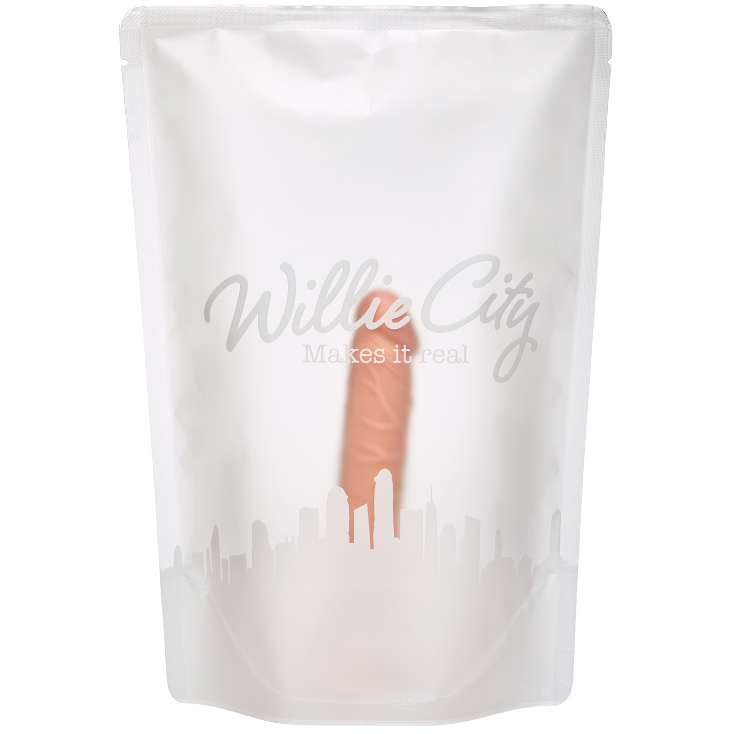 Willie City Willie City Realistisk Dildo med Sugekopp 14,5 cm - Beige