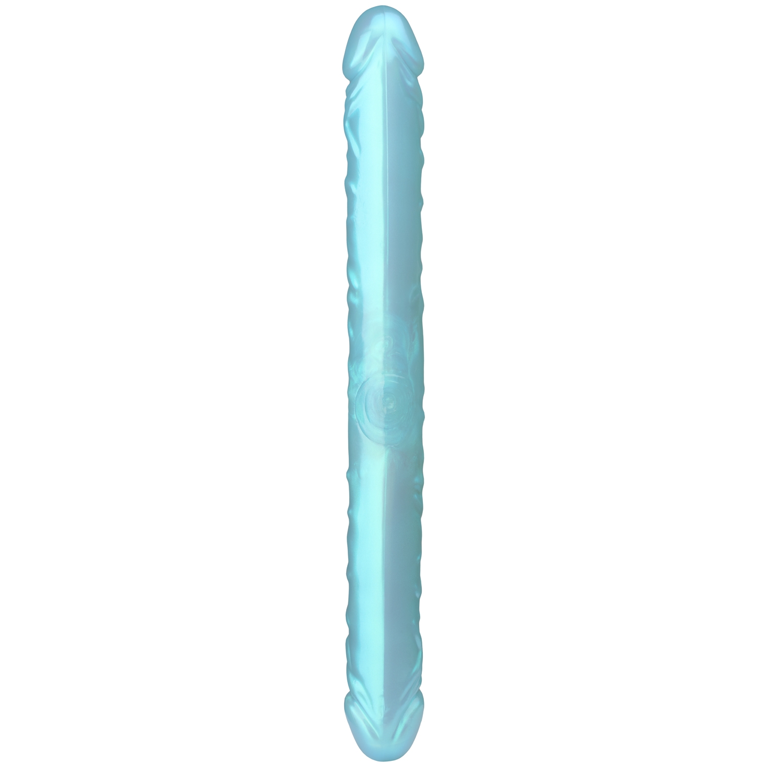 Baseks Blue Pearlscent Double Dildo 12.9 Inch var 2