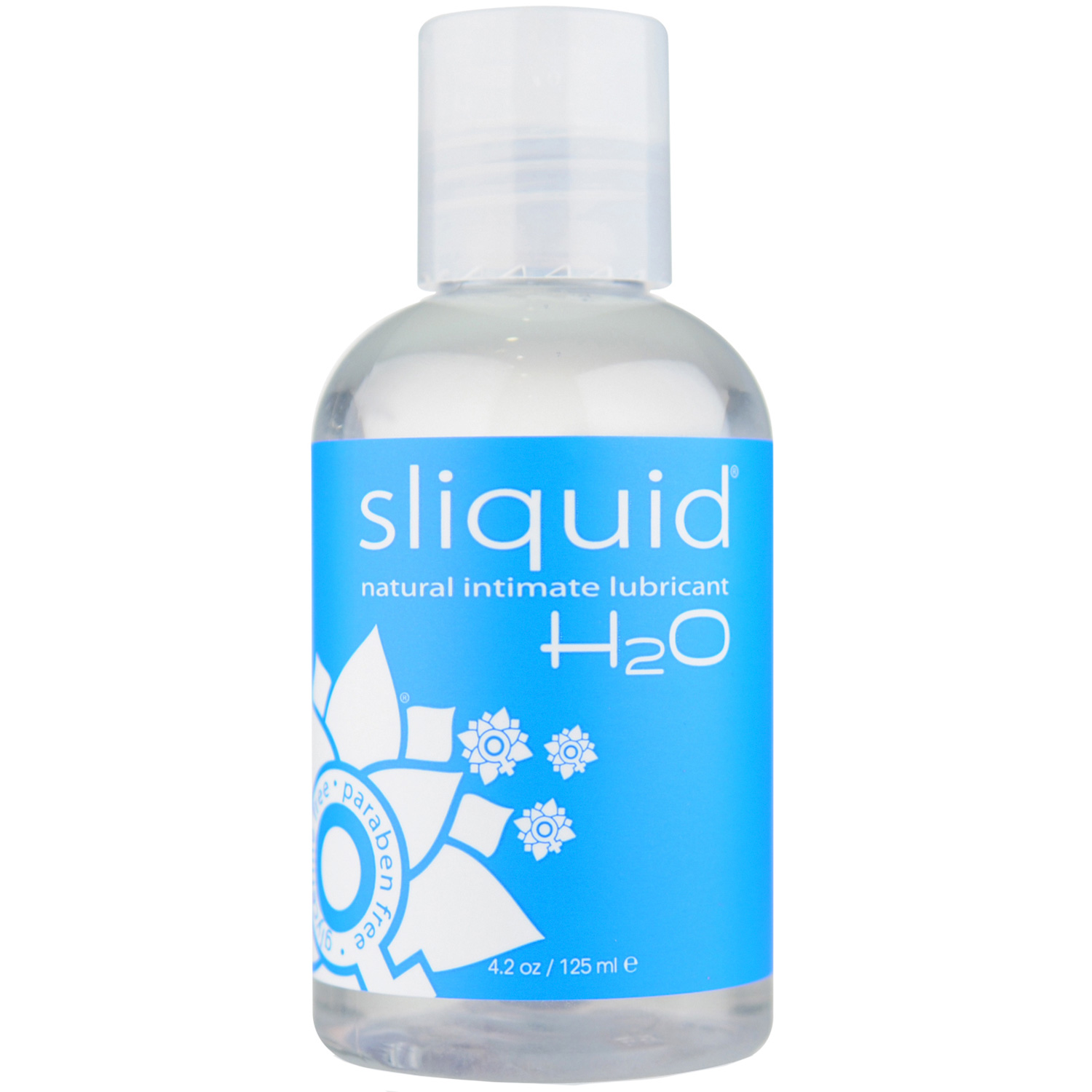 Sliquid Sliquid H2O Vannbasert Glidemiddel 125 ml - Klar